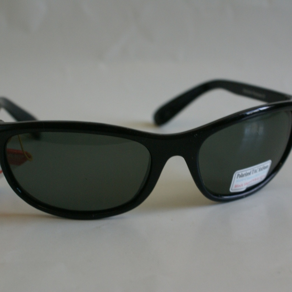 NWT True Vintage "Balorama like" style biker wrap polarized Sunglasses